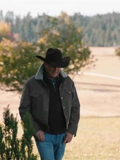 Yellowstone Kevin Costner Corduroy Jacket