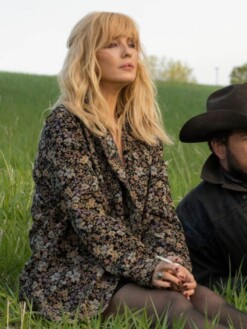 Yellowstone S05 Beth Dutton Floral Coat