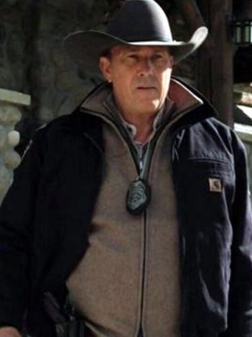 Yellowstone John Dutton Blue Cotton Jacket