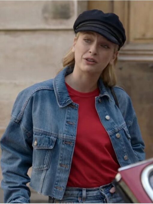 Emily In Paris Camille Razat Denim Jacket