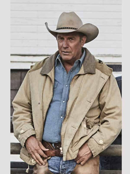Kevin Costner Yellowstone Western Jacket