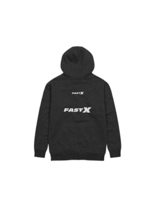 Fast X Black Hooded Sweatshirt