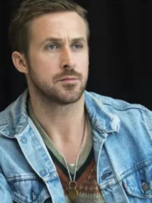 Ryan Gosling Barbie Ken Blue Denim Jacket