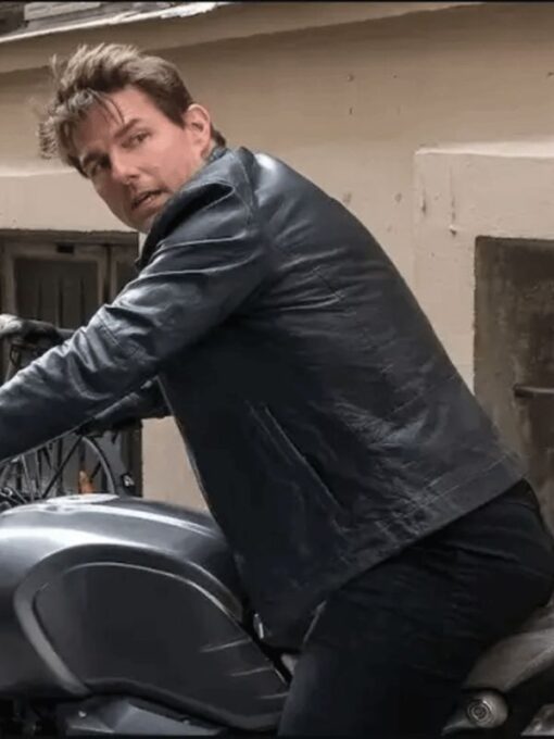 Ethan Hunt Mission Impossible Dead Reckoning Part One Leather Jacket
