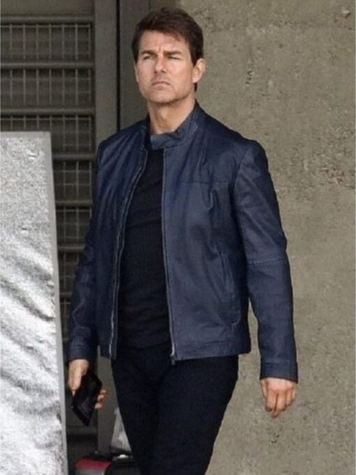 Mission Impossible 7 Tom Cruise Leather Jacket