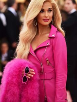 Kacey Musgraves Met Gala Barbie Pink Long Coat