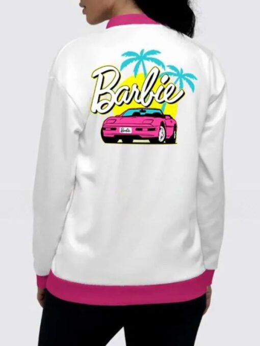 Barbie 2023 Racer Varsity Jacket