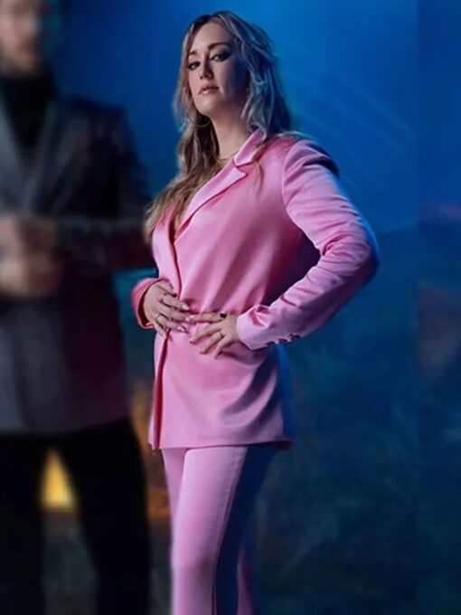The Last Of Us 2023 Ashley Johnson Pink Suit