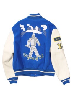 Louis Vuitton Oz Wizard Blue Varsity Jacket