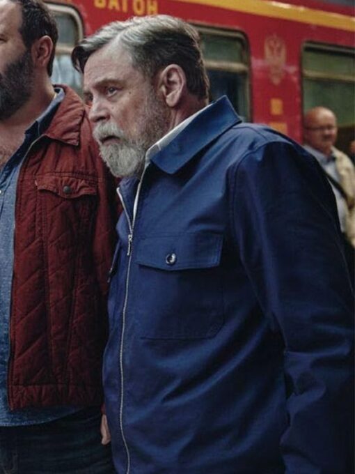 The Machine Mark Hamill Blue Cotton Jacket