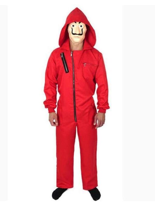 Money Heist Dali Hooded Red Costume