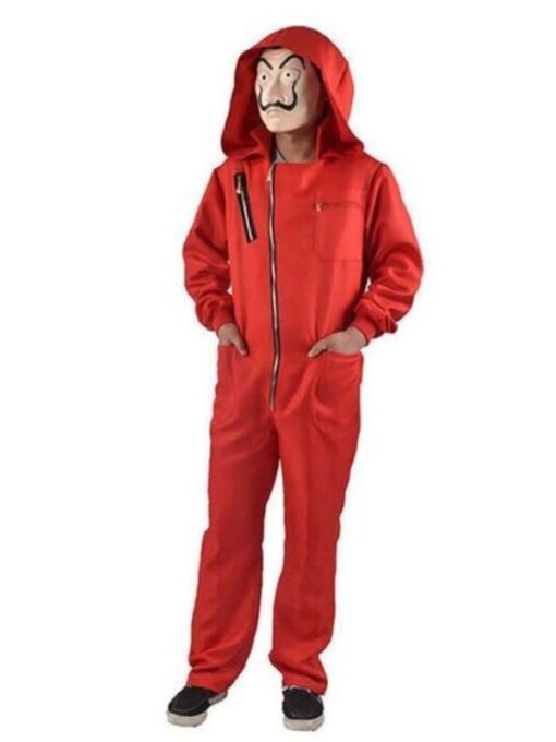 Money Heist Dali Hooded Red Costume