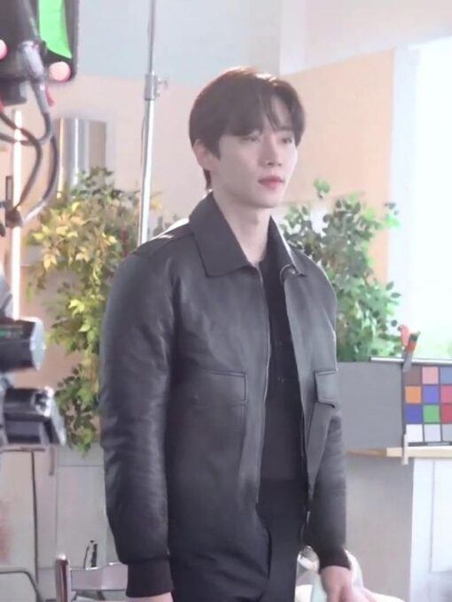 King the Land 2023 Lee Jun-Ho Leather Jacket