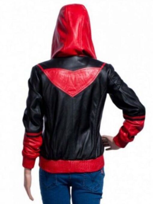 Batwoman Kate Kane Hooded Leather Jacket