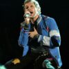 Rock band Coldplay Chris Martin Blue Cotton Jacket