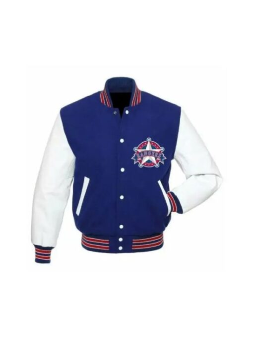 MLB Texas Rangers Royal Blue Awdis Varsity Jacket