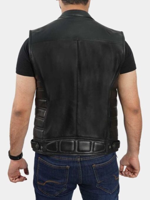 Hidden Strike 2023 John Cena Black Leather Vest