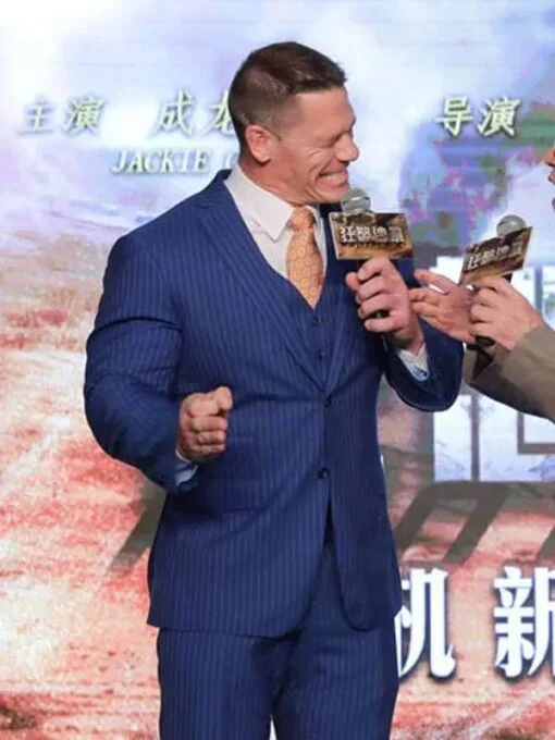 John Cena Hidden Strike 2023 Blue Suit