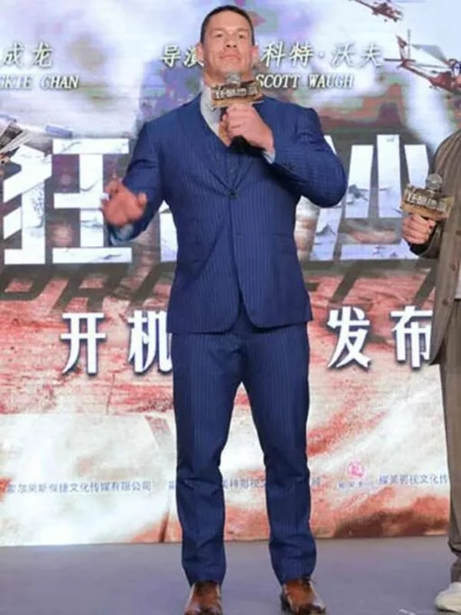 Hidden Strike 2023 Premiere John Cena Blue Suit