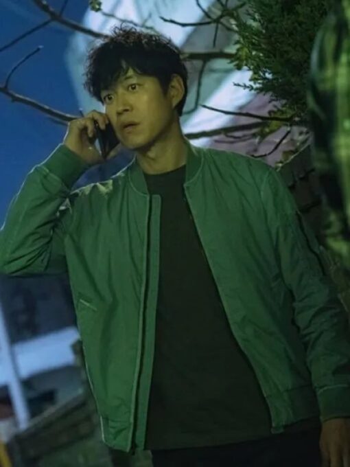 The Uncanny Counter Joon-Sang Yoo Green Jacket
