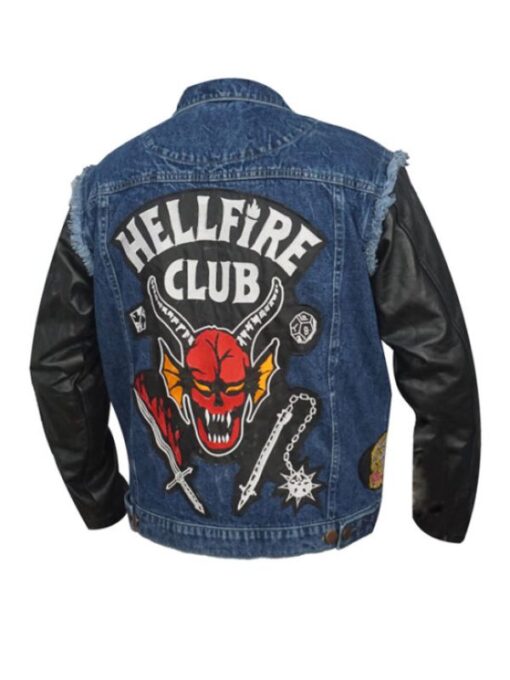 Stranger Things Eddie Munson Hellfire Club Jacket
