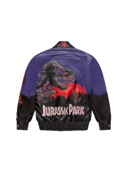 October’s Very Own Purple Jurassic Park Leather Jacket