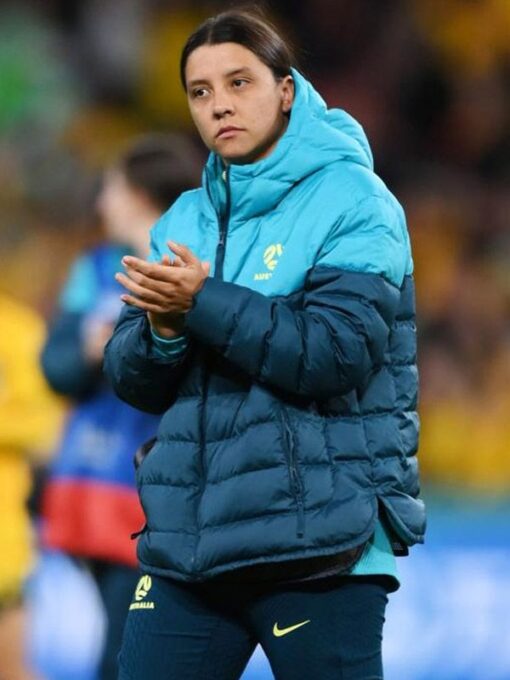 Women’s National Football Team Matildas Blue Puffer Jacket