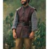 The Wheel of Time S02 Perrin Aybara Brown Leather Vest