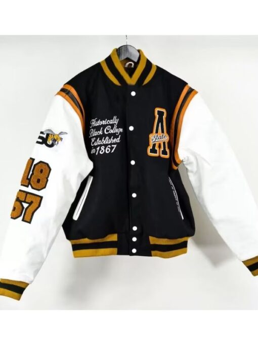 Alabama State University Motto 2.0 Varsity Jacket