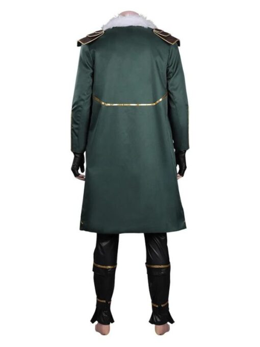 Loki Cosplay Costume Leather Jacket