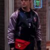 Friends S06 Matt LeBlanc Satin Bomber Jacket