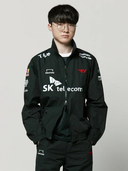 2023 T1 SK Telecom Black Uniform Jacket