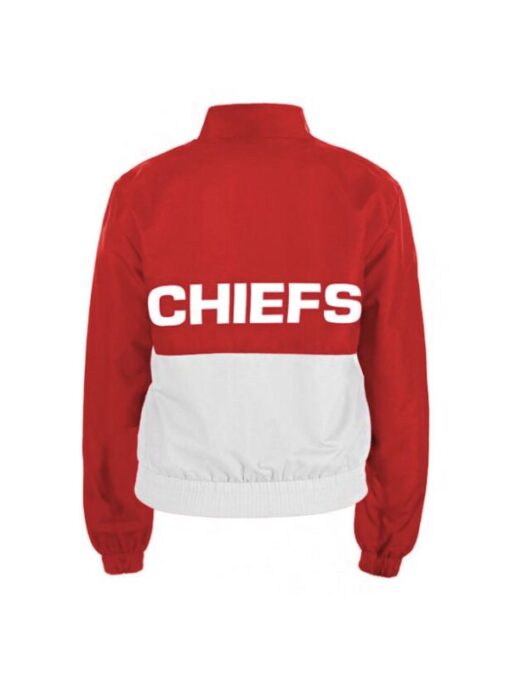 Kansas City Taylor Swift Chiefs Red and White Jacket