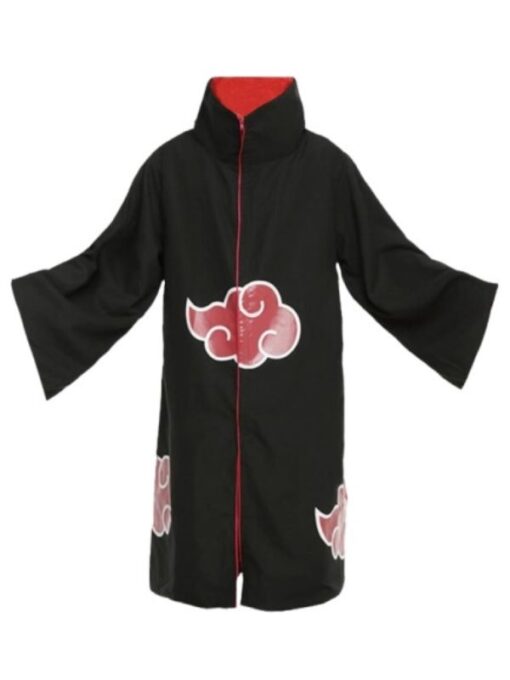 Anime Series Naruto Itachi Akatsuki Coat Cloak