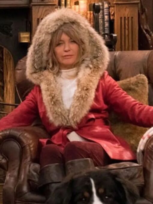 Goldie Hawn The Christmas Chronicles Mrs. Claus Red Jacket