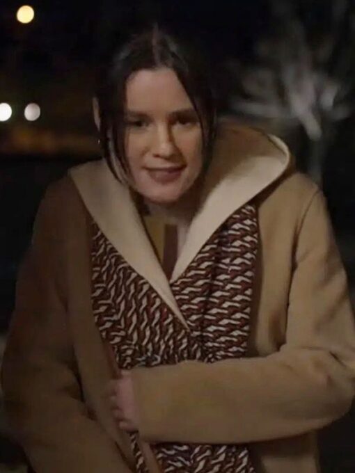 The Picture of Christmas Ember Morely Brown Coat
