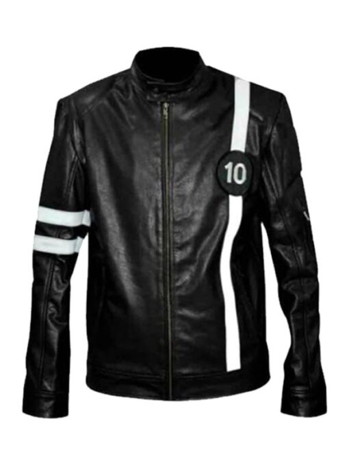Ben 10 Alien Swarm Leather Jacket