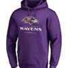 NFL Baltimore Ravens Purple Pullover Hoodie