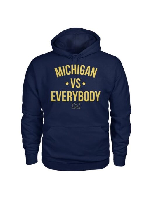 Unisex Michigan vs Everybody Pullover Hoodie