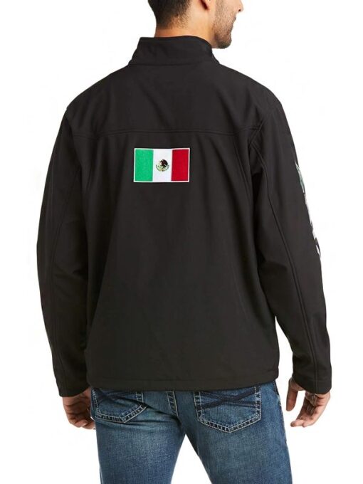 Unisex Ariat Black Softshell Mexico Jacket