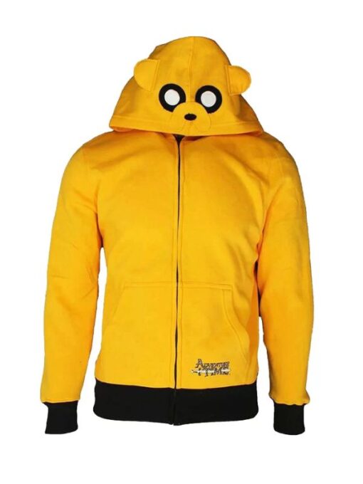 T Series Adventure Time Jake The Dog Yellow Hoodie