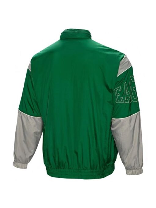 Philadelphia Eagles Mitchell & Ness Green Sideline Jacket