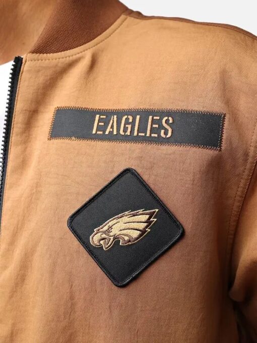 NFL Philadelphia Eagles Salute To Service Bomber Jacket