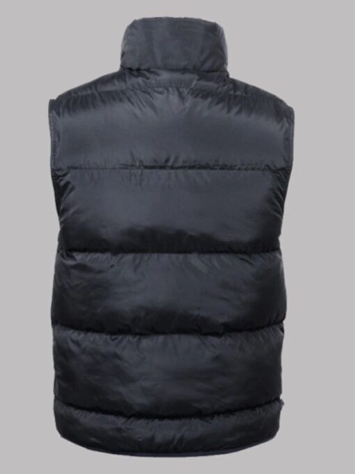 Collingwood Black Puffer Vest