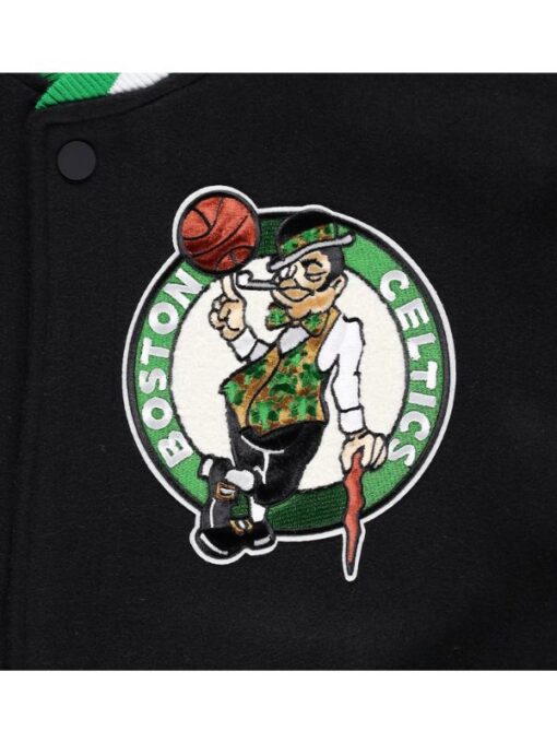 Pro Standard Black Boston Celtics Retro Jacket