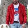 The Fall Guy Red Bomber Jacket