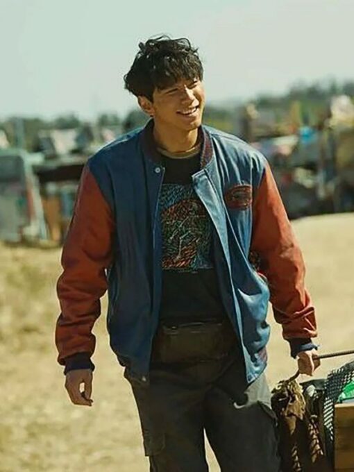 Lee Joon-Young Badland Hunters Blue and Red Jacket