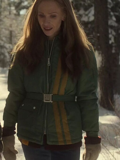 Fargo Dorothy ‘Dot’ Lyon Green Stripes Jacket