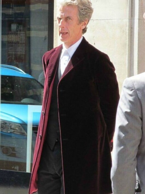 Doctor Who 12th Doctor Maroon Coat