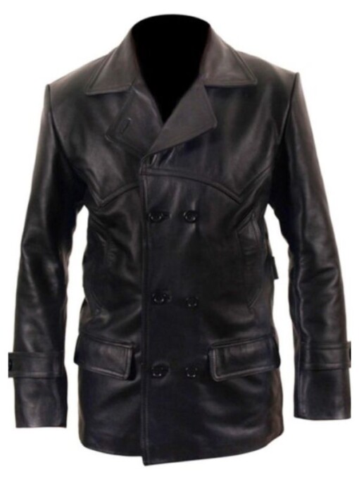 Doctor Who 9th Doctor Black Leather Jacket